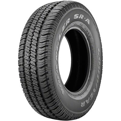 1 New Goodyear Wrangler Sr-a  - P255x75r17 Tires 2557517 255 75 17