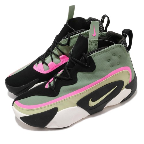 

Nike React Frenzy THE10TH Olive Aura Spiral Sage Black Men Casual CN0842-300, Зеленый, React Frenzy