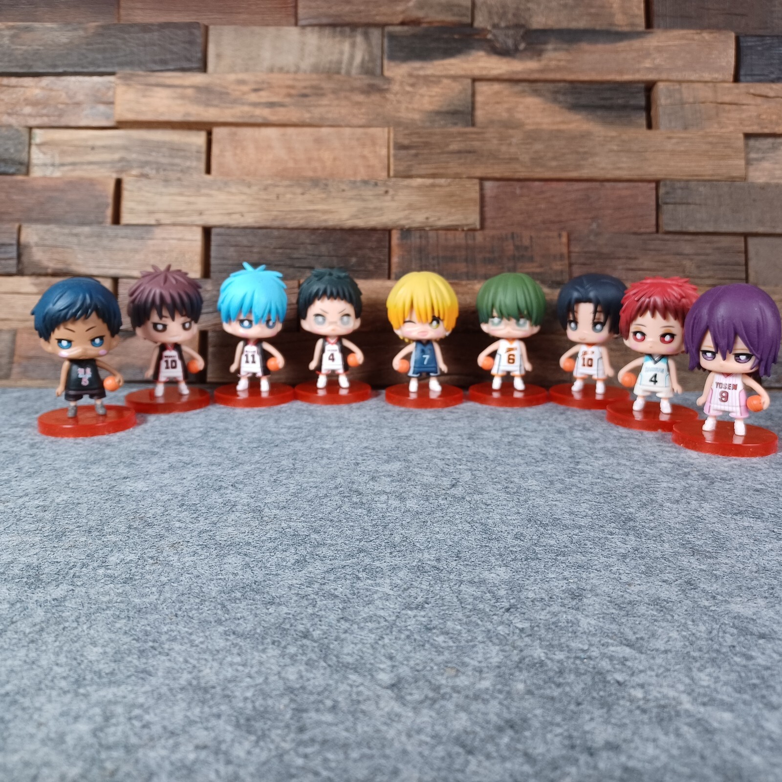 【2025A/W新作★送料無料】 Chibi Basketball Basket no Kuroko Figure Figures 9 of Lot 絵画