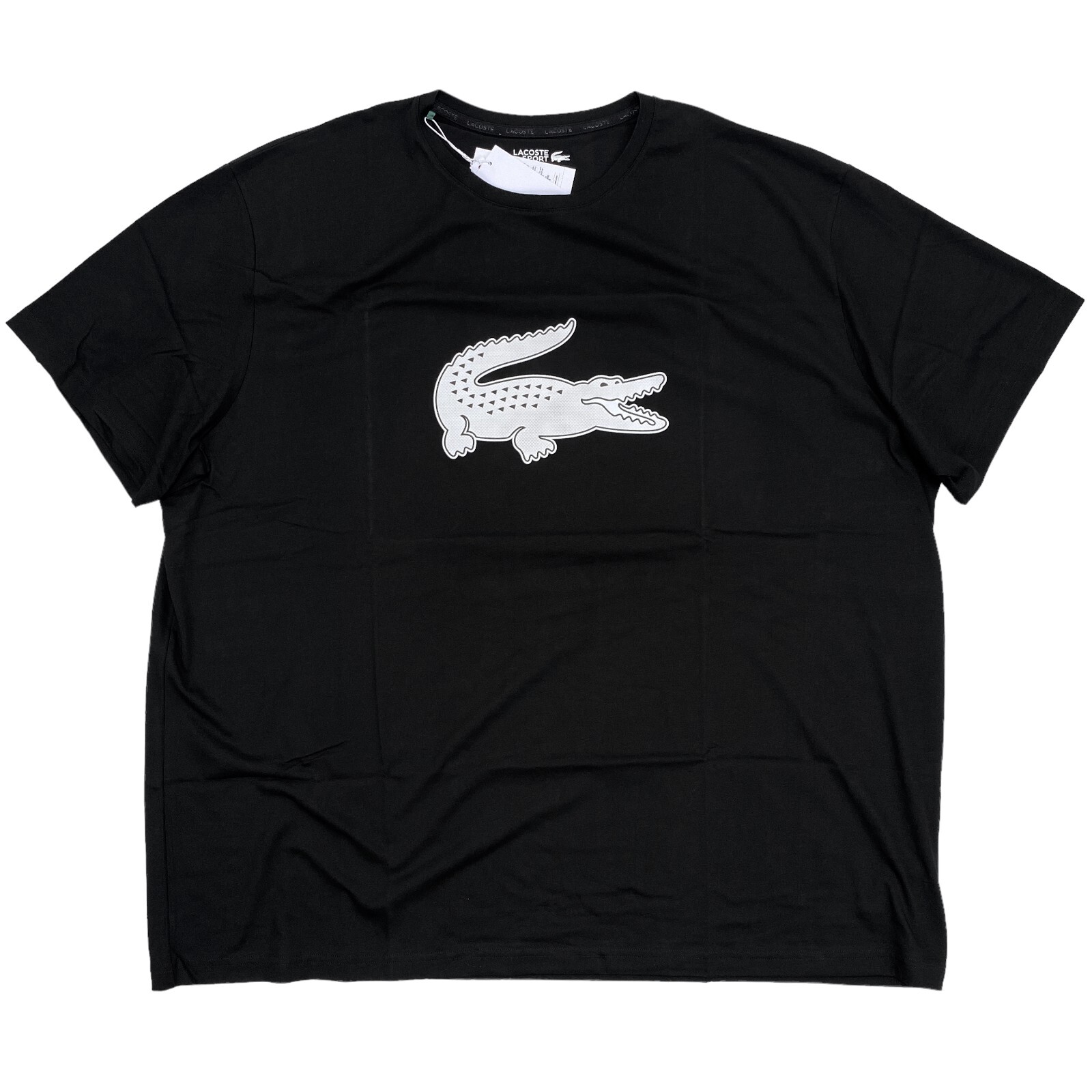 

Футболка Lacoste SPORT Big - Tall с крокодиловым логотипом TH6227-258 (размер 11R / 4XLB), Черный, Lacoste TH62227-258
