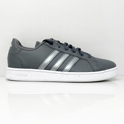 

Adidas Мужские кроссовки Grand Court GZ7610 Серые повседневные кроссовки Размер 6, Серый, Grand Court
