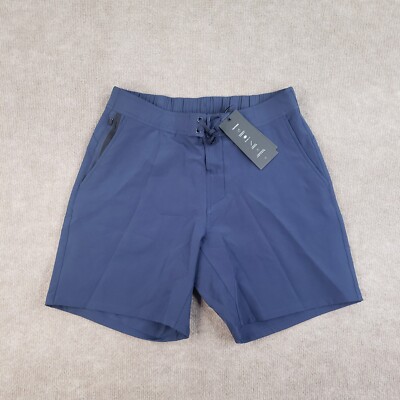 Ten Thousand Foundation Shorts Men Medium Blue 7 in Inseam Athletic Gym Running