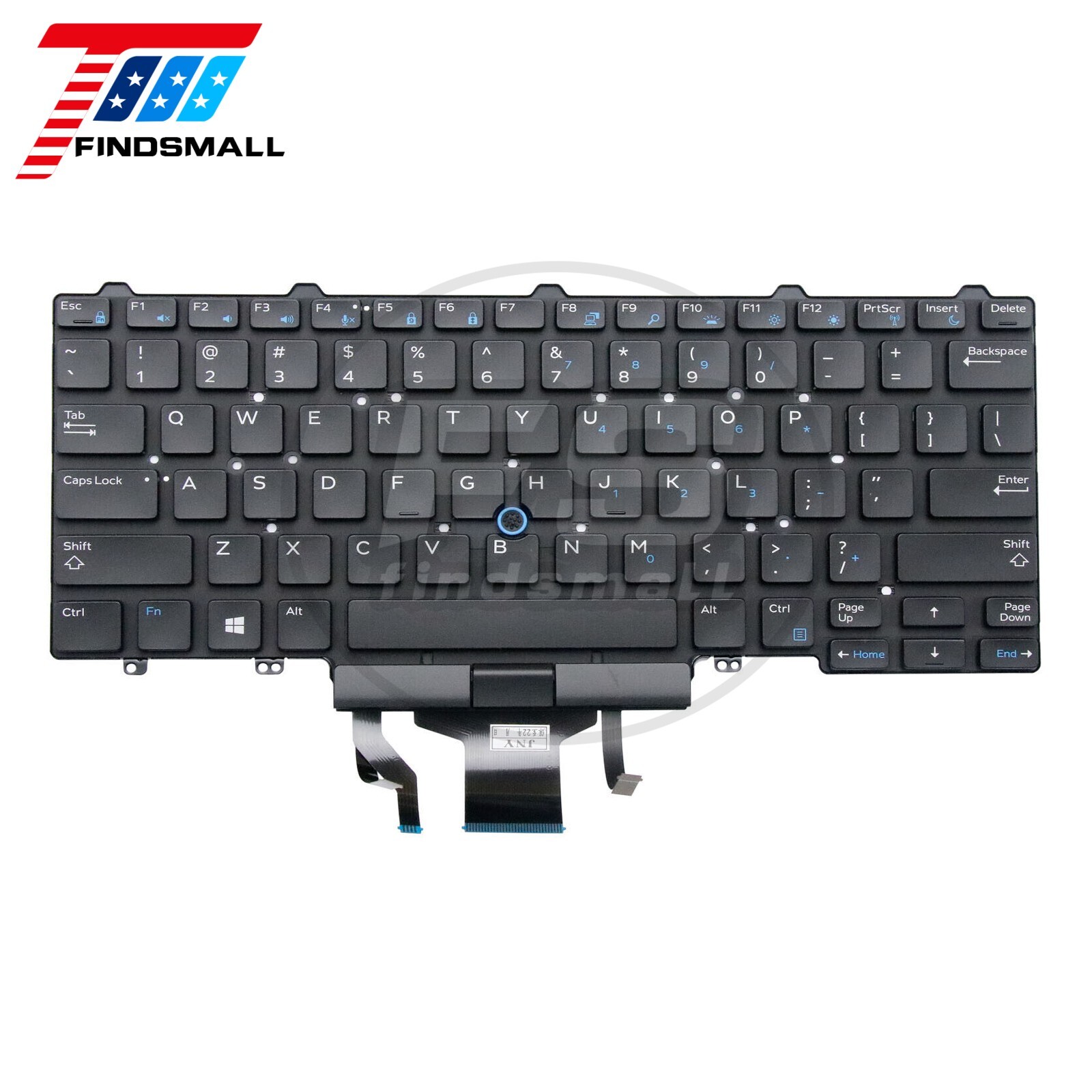 Original Keyboard US Backlit for Dell Latitude E5450 E5480 E7450 E7470 Pointer