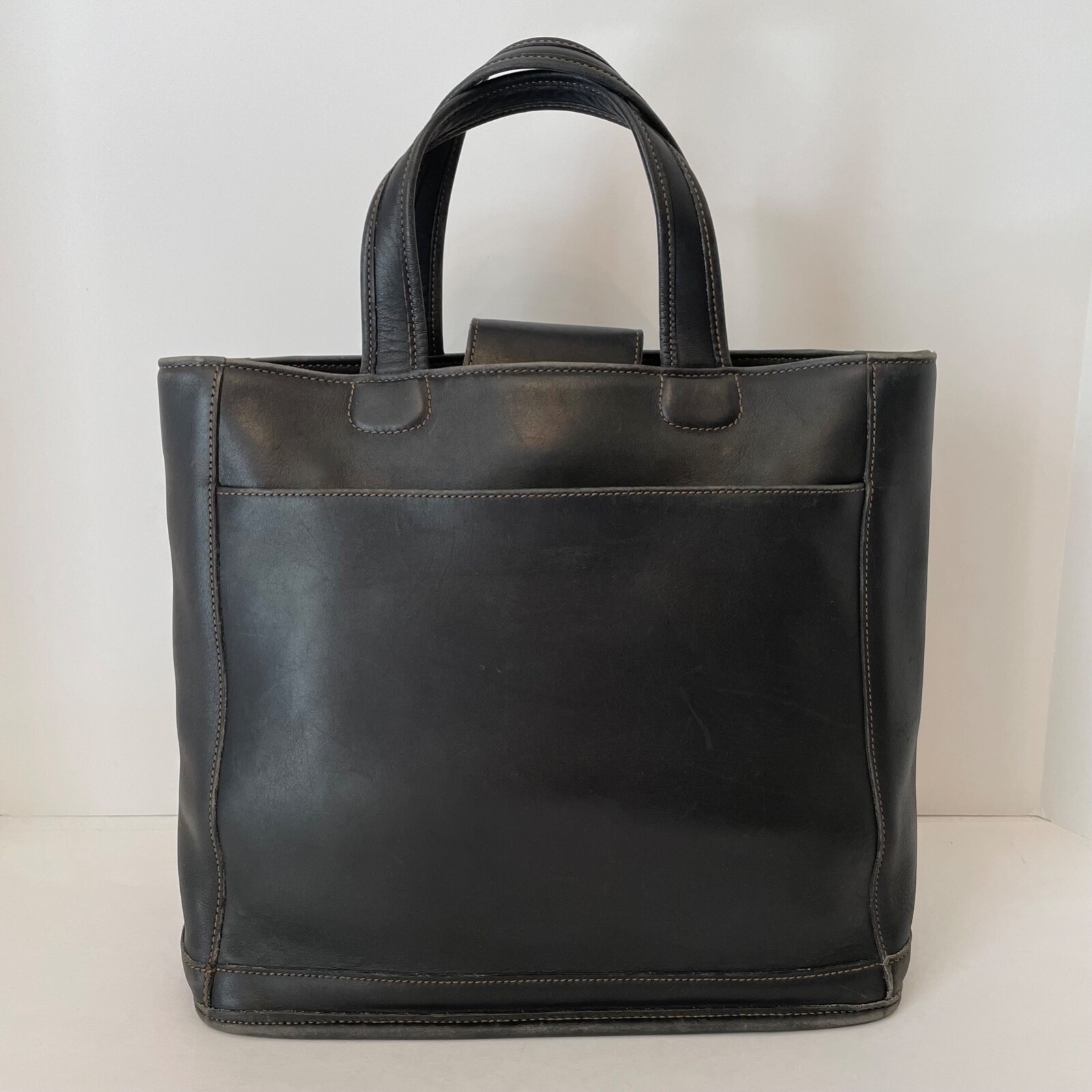 COACH コーチ 9314 トートバッグ ブラック USA オールド A4収納