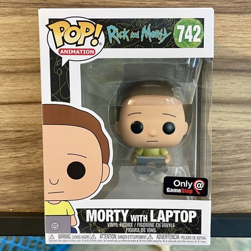 Morty With Laptop Funko Pop! #742 Rick and Morty GameStop