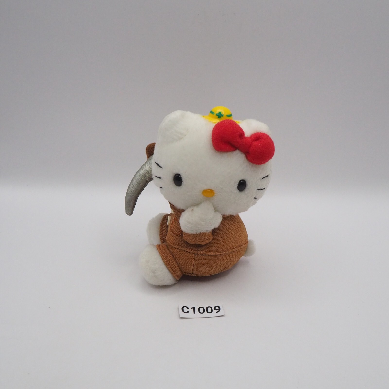 Hello Kitty C1009 Sanrio wooden pickaxe Mining Kurobe JUNK