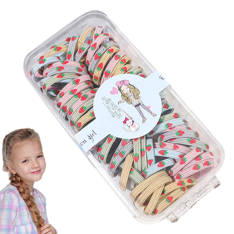 60pcs Mixed No Damage Headband And Stretchable Hair Soft Durable Bands