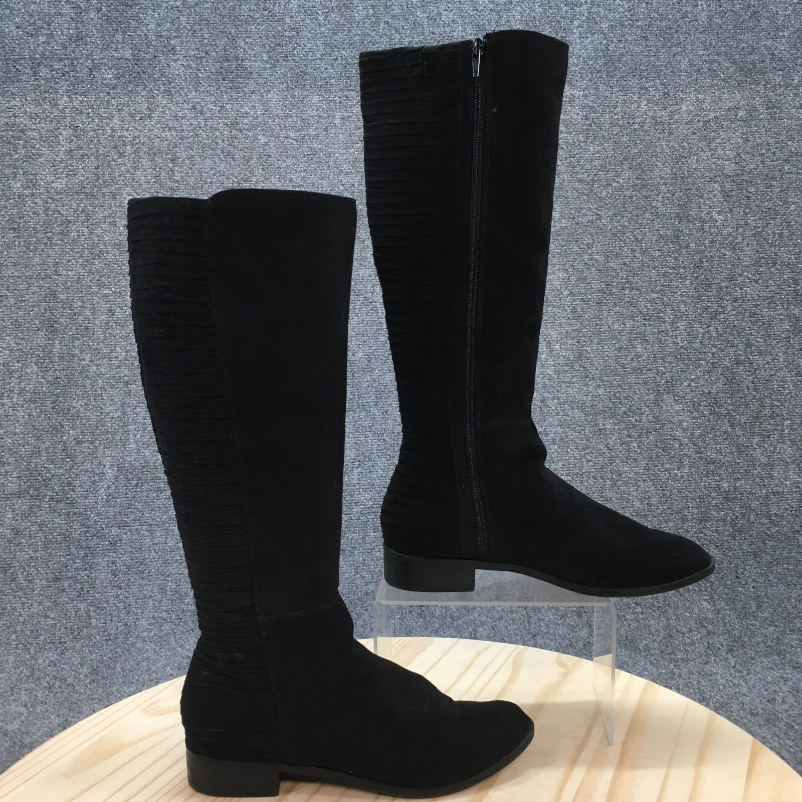 靴 Center line long boots Kelly And Katie Boots Womens 7 M Lanner Tall Side Zip Riding