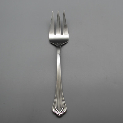 Lenox 18/10 Stainless Flatware ALCOTT Serving Fork New