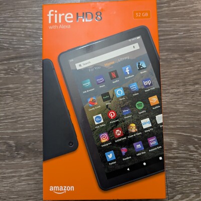 Amazon Fire HD 8 (10th Generation) 32GB, Wi-Fi, 8in 2022 - Black NEW sealed