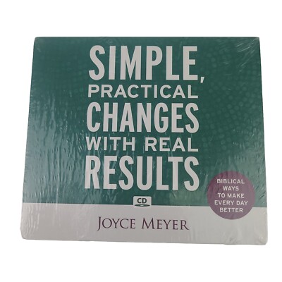 Joyce Meyer Simple Practical Changes With Real Results Christian  CD New Sealed
