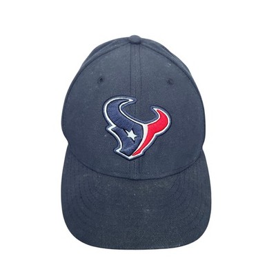 New Era 59FIFTY Houston Texans Hat Navy Blue NFL Fitted Cap Size 7 1/2 59.6cm