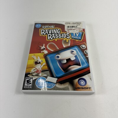 Rayman Raving Rabbids: TV Party (Nintendo Wii, 2008)