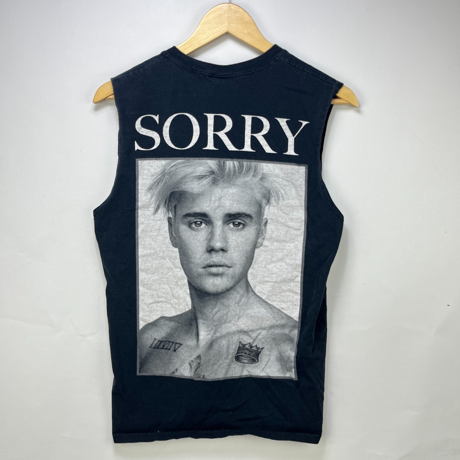 Justin Bieber Sorry Tour Tank Top Shirt Medium Sleeveless | eBay