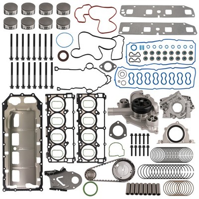 MLS Head Gasket & Timing Chain Set w/ Water Pump for Dodge Ram 2500 5.7L 2003-06