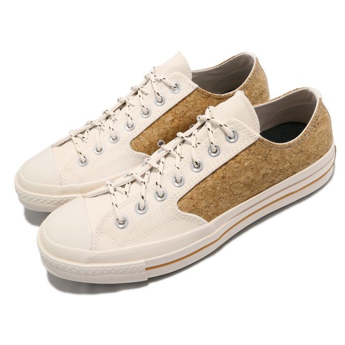 

Converse Chuck 70 Low Summer Daze Cork Ivory Мужская повседневная обувь унисекс 170855C, Цвет слоновой кости, Chuck 70 Low