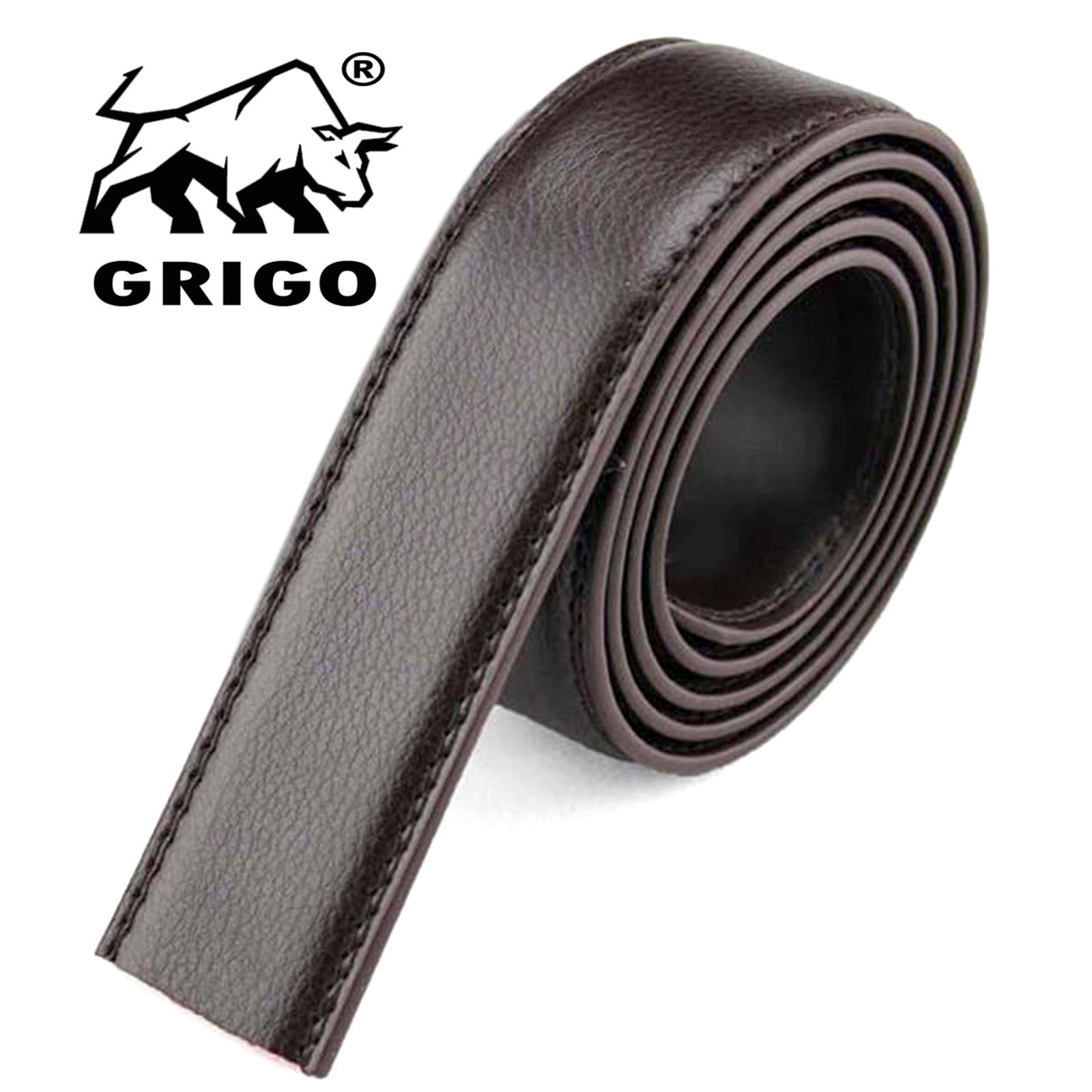 Fashion Men's Automatic Real Leather Ratchet Belt Strap Jeans Waistband Gift