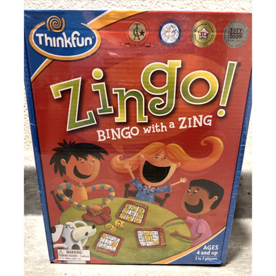 ThinkFun Zingo Bingo Award Winning Preschool Game for Pre-Readers and Early Read