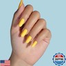 DND Gel Polish Set, Yellow Collection, UV/LED Gel Polish and Air Dry Nail Lacquer, Matching Chip-Free Polish Duo, 746 Buttered Corn, 0.5 Fl Oz