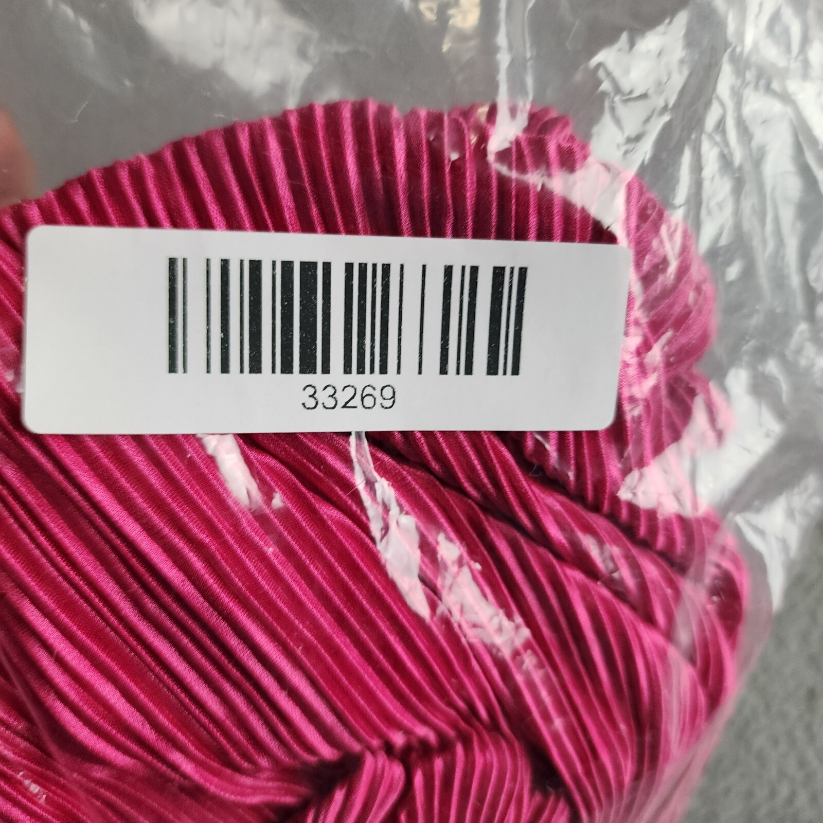 Renee C. Plisse Side Slit Maxi Skirt Women's XS Pink Solid Elastic Waist Pull On - Picture 13 of 13