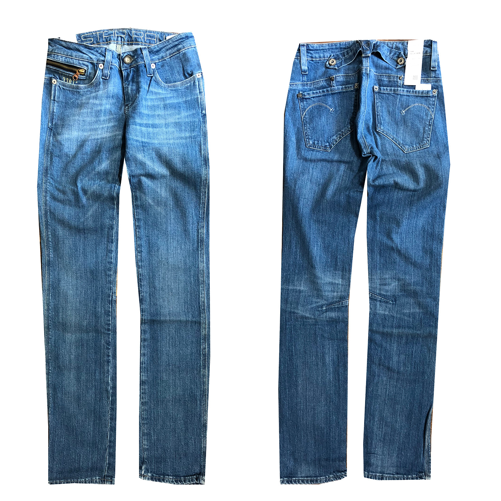 G-Star Raw Spark Damen Jeans Hose Straight Gr. W27 L32 NEU