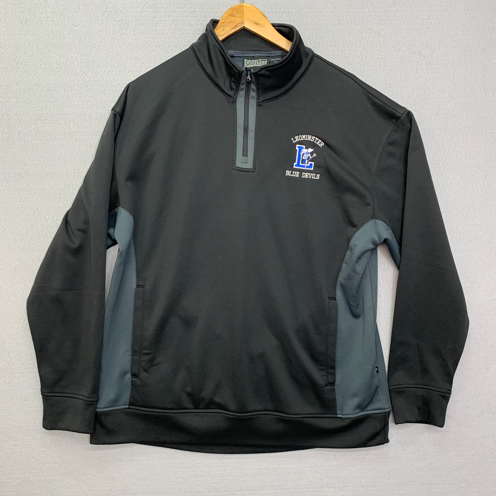 LEOMINSTER 1/4 Zip Blue Jacket LEOMINSTER 1/4 Zip Blue Jacket