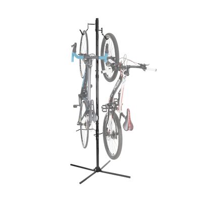 CyclingDeal 2-4 Bike Bicycle Vertical Hanger Parking Rack Gravity Floor Stora...