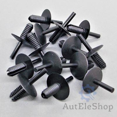 10x Radhausschale Clips Stoßstange Radlauf Kotflügel für BMW 51111944537 
