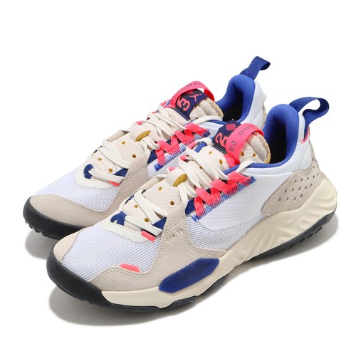 

Мужские Nike Jordan Delta React White Royal Blue Crimson Coconut Milk DC9202-141, Белый, Jordan Delta