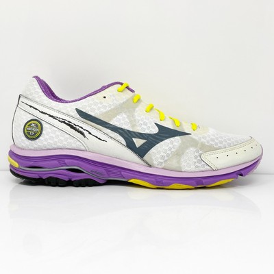 

Mizuno Womens Wave Rider 17 410565 008M Белые кроссовки Кроссовки Размер 11.5 2A, Белый, Wave Rider 17