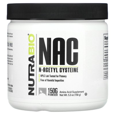 NAC, N-ацетилцистеин, 5,3 унции (150 г)