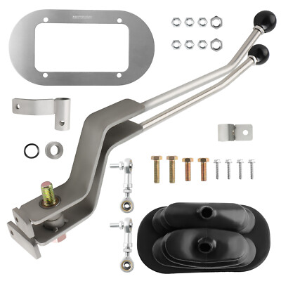 Stainless Transmission Shifter Boot Kit for NP205 8-Bolt Transfer Case NP205GM8
