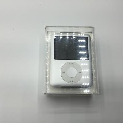 Apple iPod nano 第3世代　8GB シルバー　A1236 本体 Apple iPod nano A1236 8 GB - 3rd Generation - Silver