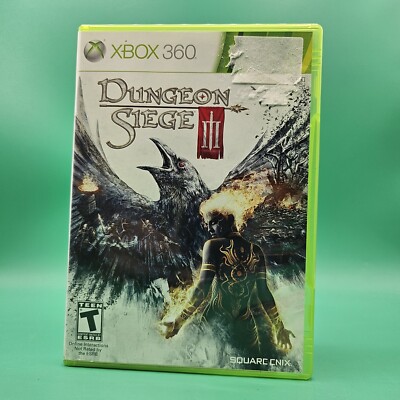 Dungeon Siege III (Microsoft Xbox 360, 2011) - Complete In Box CIB With Manual