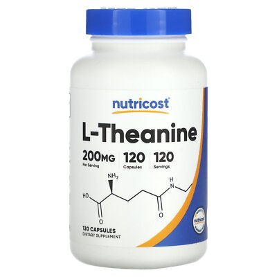 L-теанин, 200 мг, 120 капсул