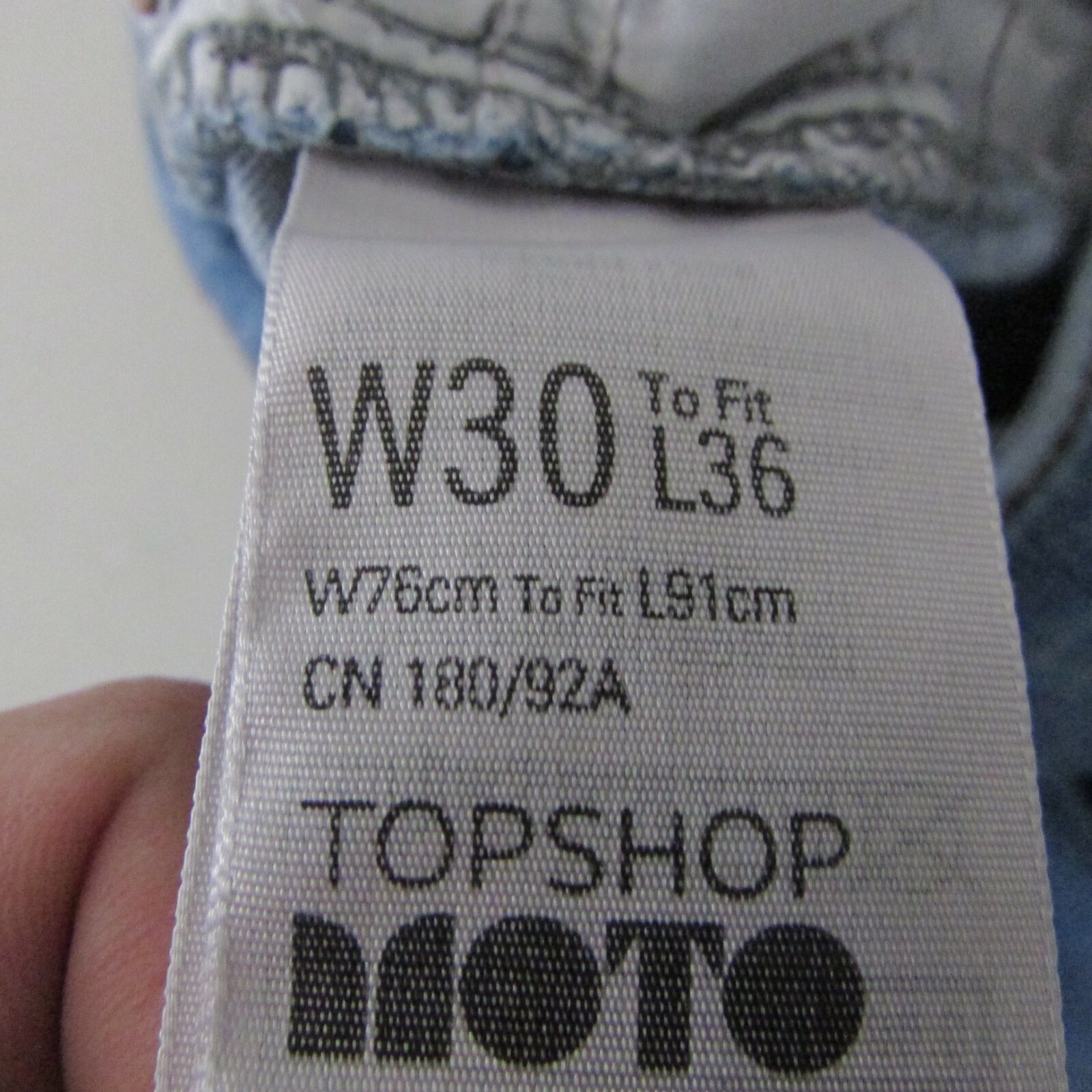 Джинсы TopShop Jeans Womens Size W30 