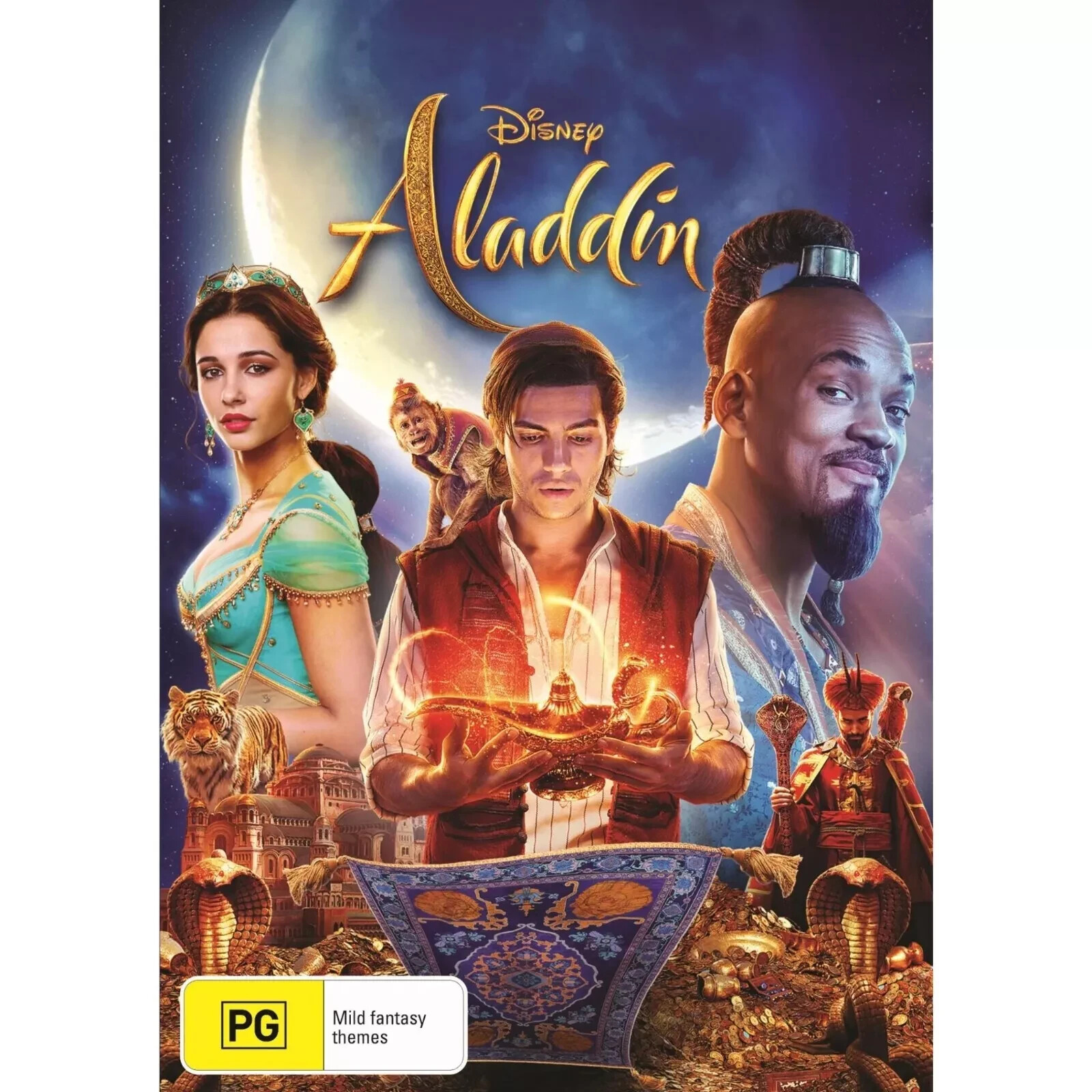 Aladdin DVD - Will Smith (Region 4, 2019)