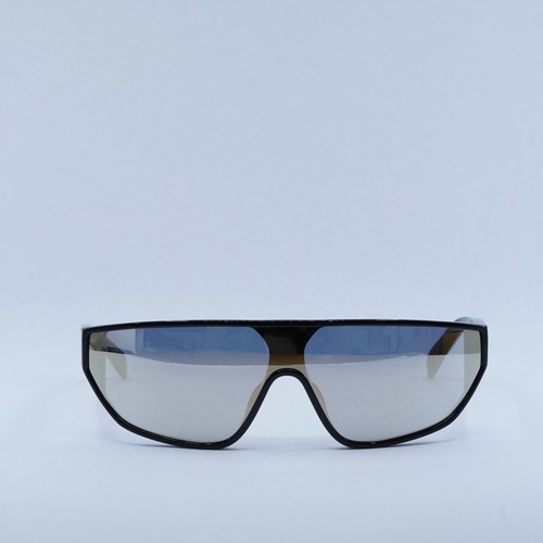 Pre-owned Celine Cl40195i 01c Shiny Black/silver Mirror --135 Sunglasses Authentic
