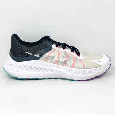 

Nike Womens Zoom Winflo 8 CW3421-103 Белые кроссовки кроссовки размер 9,5, Белый, Zoom Winflo 8