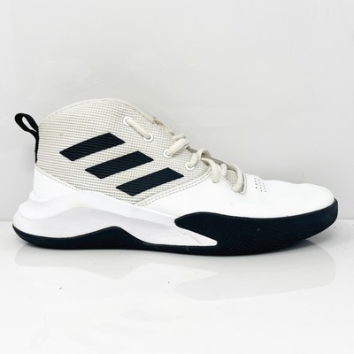 

Adidas Mens Own The Game EF0310 Белые баскетбольные кроссовки Размер 5, Белый, Own The Game