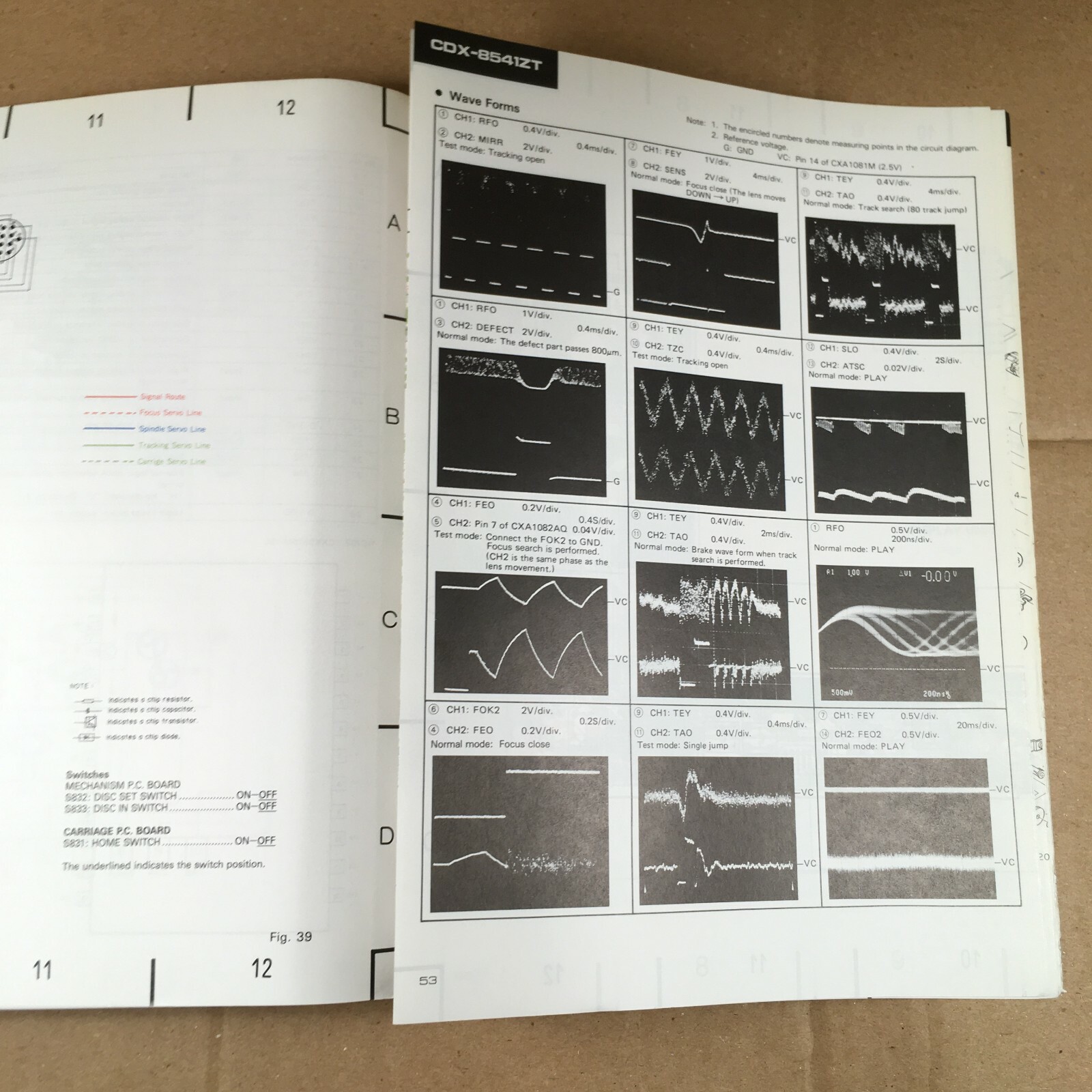 Pioneer Service Manual CRT1221 CDX-8541ZT (installed in Lexus ES250)