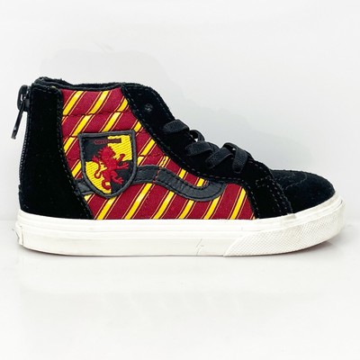 Vans Boys Sk8 Hi 721356 Черные повседневные кроссовки, размер 8