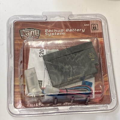 Directed 520T DEI 12V Backup Battery System Viper/Clifford/Python Car Alarm -WC2
