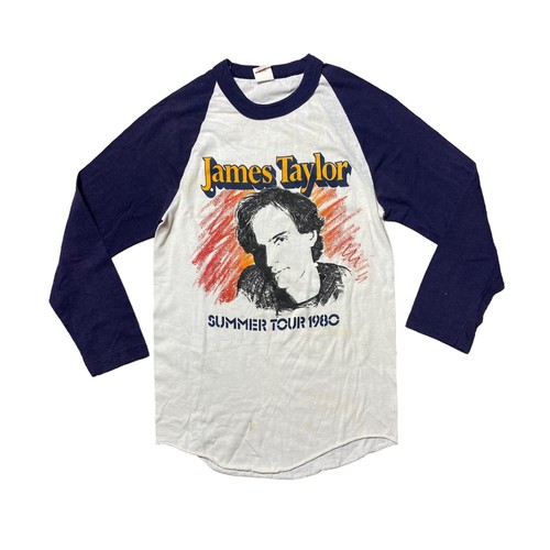 James Taylor Tour シャツ '83 James Taylor SUMMER TOUR '83 Tシャツ Vintage James Taylor