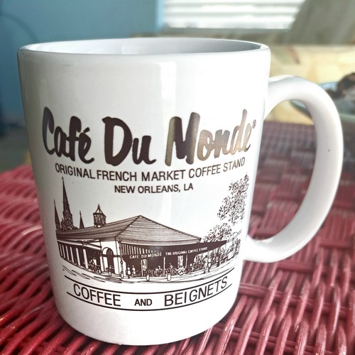 Cafe Du Monde Coffee Mug - New Orleans French Quarter Beigne