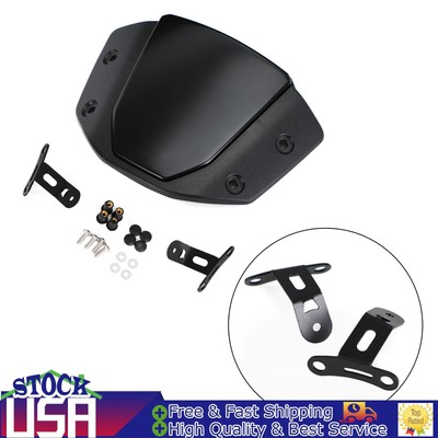 Windshield Windscreen Protector fit for HONDA CB650R 18-23 CB1000R 18-20 BLK