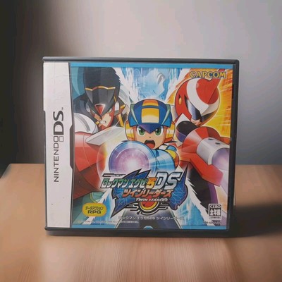 Rockman Exe 5 DS Twin Leaders Nintendo DS Megaman Japan US Seller