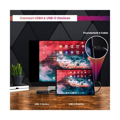 CalDigit [Intel Certified] Thunderbolt 4 Cable - 40Gbps 100W Charging, Compat...
