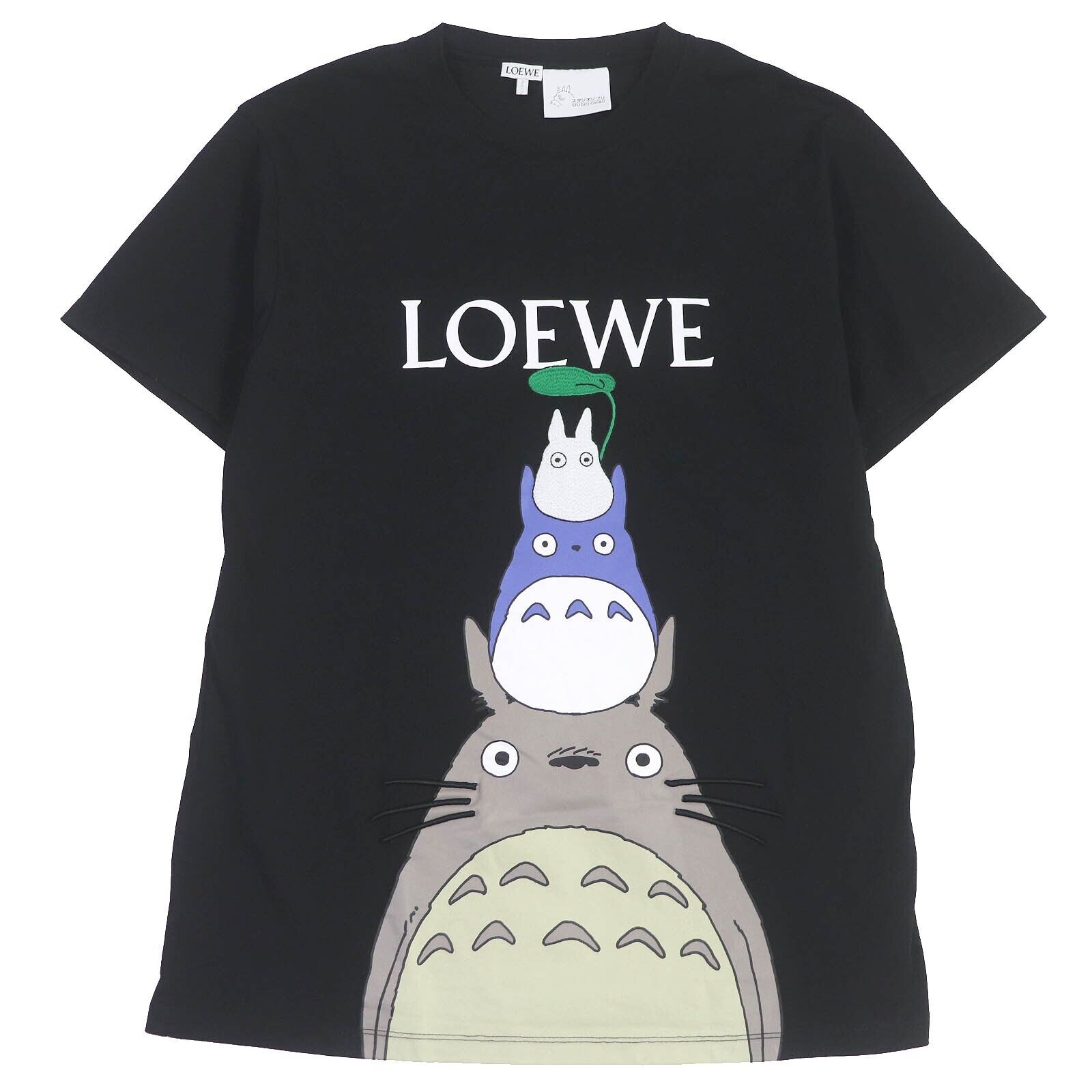 LOEWE Men's T-Shirt Studio Ghibli My Neighbor Totoro Short LOEWE Men's T-Shirt Studio Ghibli My Neighbor Totoro Short