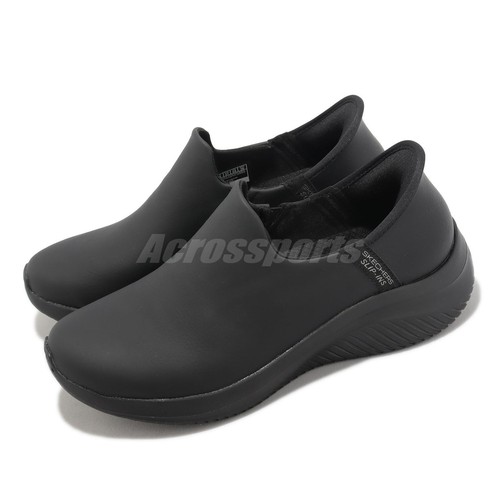 Черные женские повседневные туфли Skechers Ultra Flex 3.0-All Smooth Slip-In 149593-BBK